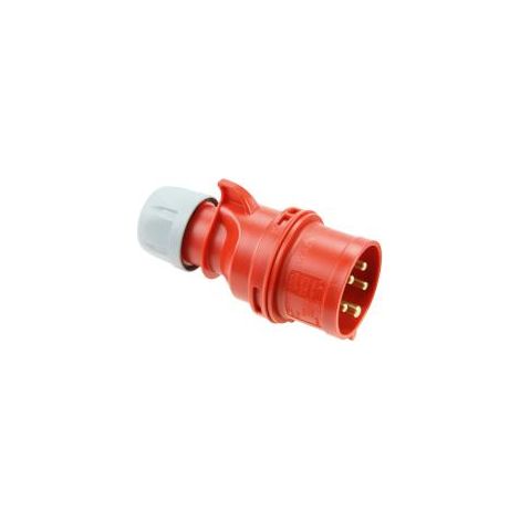 Tragbarer Netzstecker für Kabel 16A 5P 400V 6h IP44