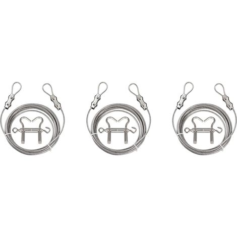 CCYKXA3X Corde à Vêtements Coupe-Vent Portable avec Système de Fixation de Câble en Acier Inoxydable Corde à Linge Multifonctionnelle et Résistante (1/5)