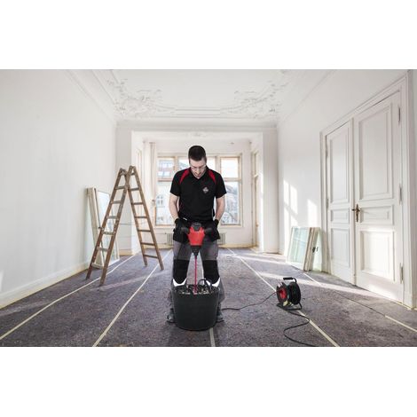 Rubi – Malaxeur électrique 1800W – Couple 28Nm pour matériaux denses – Valise de transport incluse – Pour chantiers professionnels