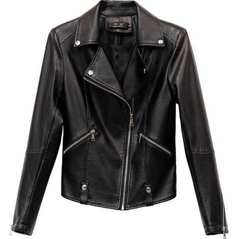 Veste en cuir véritable femme 2024 automne printemps, blouson mouton ajusté court, perfecto slim moto tendance (1/4)