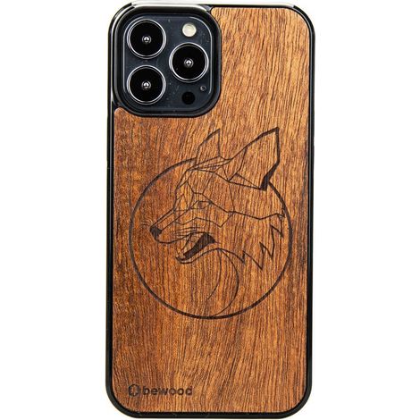 Holzhülle für iPhone 13 Pro Max LIS Merbau (1/3)