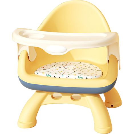 Siège d'allaitement pour nouveau-né, chaise haute de sécurité multifonctionnelle et réglable, rehausseur d'allaitement bleu (1/2)