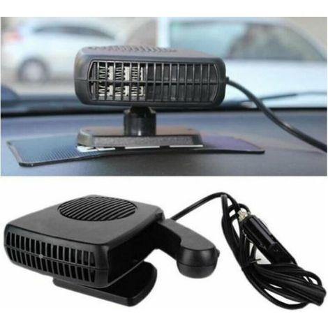 Dégivreur Pare-brise - Chauffage Voiture 12 V - Réchauffeur 2 en 1 Chaud/Froid avec Rotation - Pour Voiture - 1 Pièce (1/4)