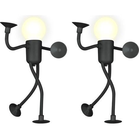 Réveil numérique à double alarme – Volume et luminosité réglables – Écran LED multicolore avec veilleuse – Fonction snooze et sauvegarde de la mémoire – Noir (1/5)