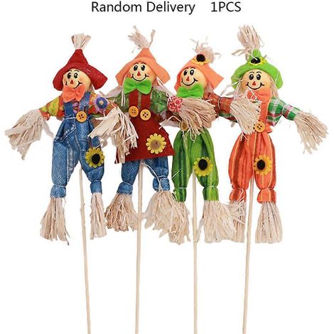 Halloween-Vogelscheuchen-Dekoration, stehende Vogelscheuchen-Dekorationen für Garten, Haus, Schule, Hof, Veranda, Erntedankfest-Dekoration, Herbst-Ernte-Vogelscheuchen-Dekoration