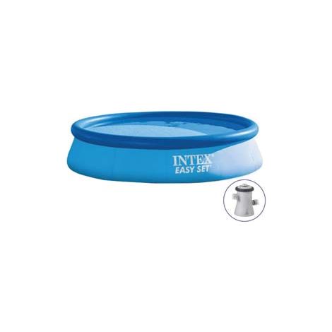 PISCINA EASY SET ROTONDA  AUTOPORTANTE C/POMPA FILTRO CM.305x76H.  capacitÃE lt.3853  kg.10,8 (28122)    INTEX