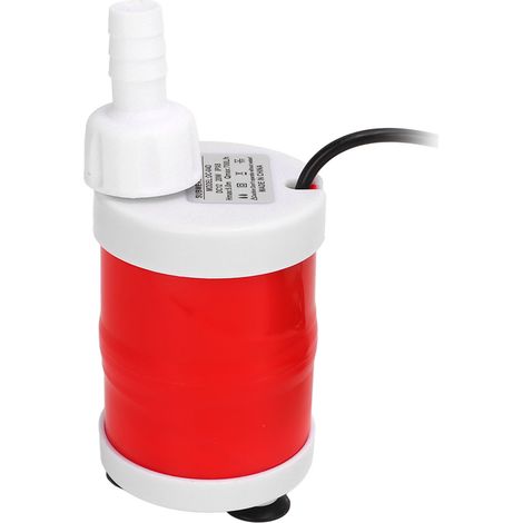 Pompe à eau submersible étanche, haute hauteur de refoulement 700L/h, 20W DC 12V pour camping-car, maison, jardin, bassin, aquarium, irrigation (1/5)