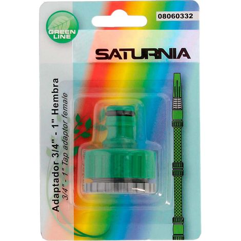 Adaptador Manguera Plástico 3/4 - 1" Hembra   Blister (1/3)