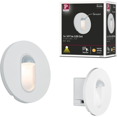 spots encastrés LED encastré mural rond incl. 1x2,7 watts projecteurs encastrés Blanc spot plastique lampe encastrée 2700 K (1/5)