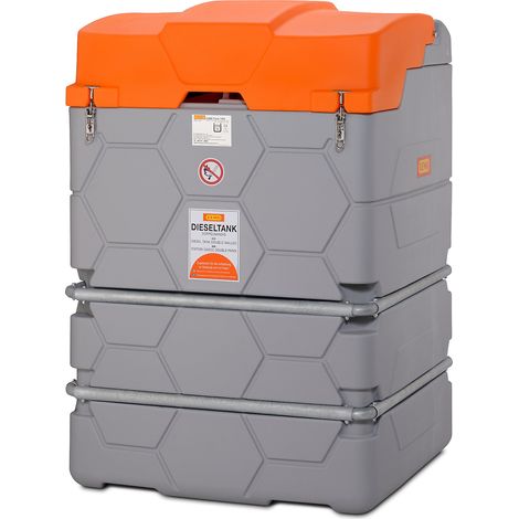 CEMO, Réservoir de gasoil CUBE, Outdoor Basic, capacité 2500 l