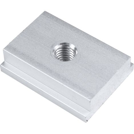10 écrous coulissants M6 rainure T alliage aluminium pour menuiserie fixation (1/5)