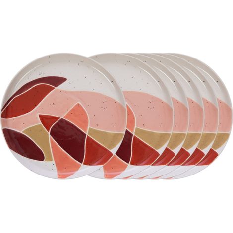 Amadeus - Assiette plate Elena 26 cm (lot de 6) (1/3)