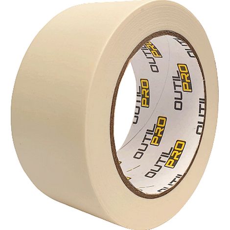 Adhésif de masquage OUTIL PRO ruban travaux peinture 48 mm x 50 m (1/3)