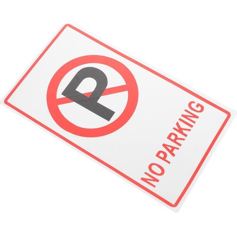 Panneau Visibilité Haute en Routière en Signalisation pour de Stationnement Interdit Aluminium Robuste Publics et Privés (1/5)