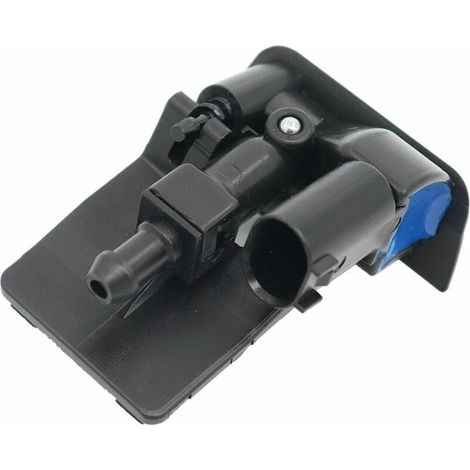 royaluxe - Buse De Lave-Glace De Remplacement Buse De Lave-Glace Chauffante Pour BMW X1 E84 X6 E71 E72 61667183343 - Noir (1/5)