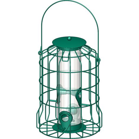 Hängeregale aus Metall mit Käfig und Polycarbonat, um die Aufbewahrungsboxen für die Ernährung aufzubewahren. (1/5)