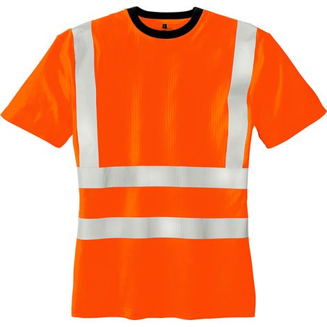 TEXXOR Warnschutz-T-Shirt HOOGE leuchtorange Gr. 2XL (1/4)