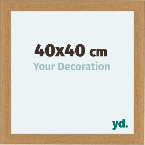 yd. - Cadre photo 40x40 - Hetre - MDF - Como (1/5)