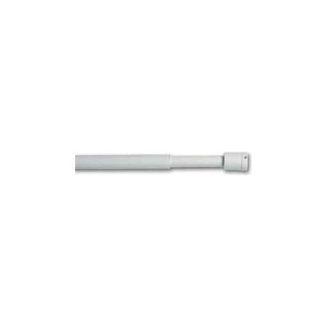 Bastone Bacchetta per tende punta tonda 120 cm x 13 mm Bianco