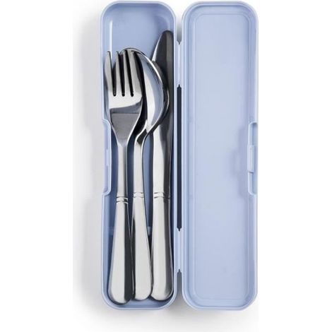 KLVGTIFS PUSet 3 couverts avec etui inox 18%