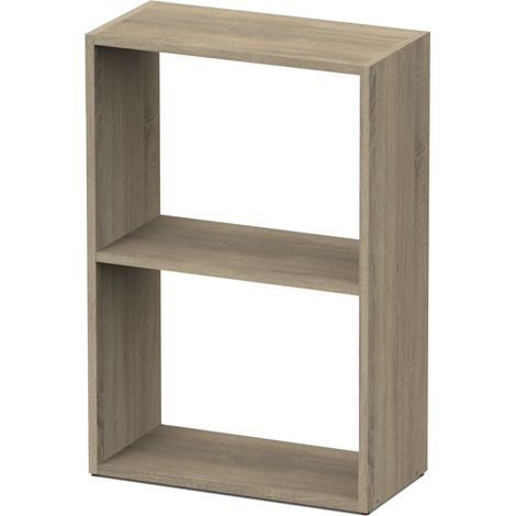 Estantería Tibet acabado roble cambrian, 75 cm(alto)50 cm(ancho)24.5 cm(fondo).. (1/3)