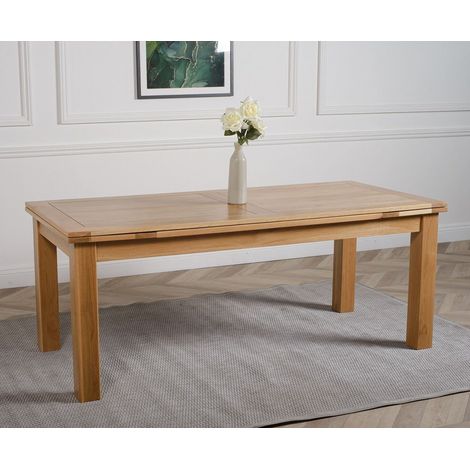 Richmond 200 - 280cm Large Oak Extendable Dining Table (1/5)