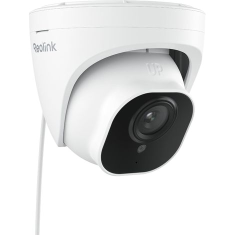 Caméra de Surveillance Extérieure PoE Dôme avec Détection Personne/Véhicule, IP Etanche IP67, Time Lapse, Fente pour Carte microSD, Vision Nocturne IR, Support Audio, RLC-520A (1/5)