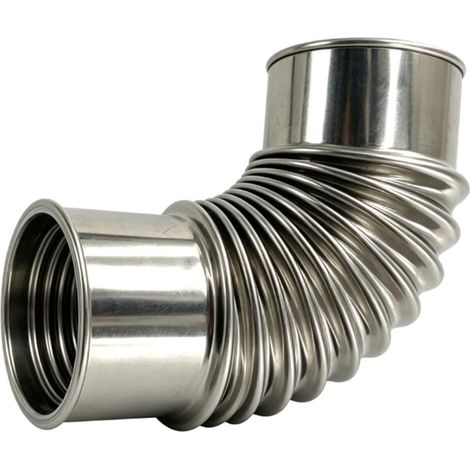 90 Degree Dryer Vent Elbow, Silver (8 cm) (1/5)