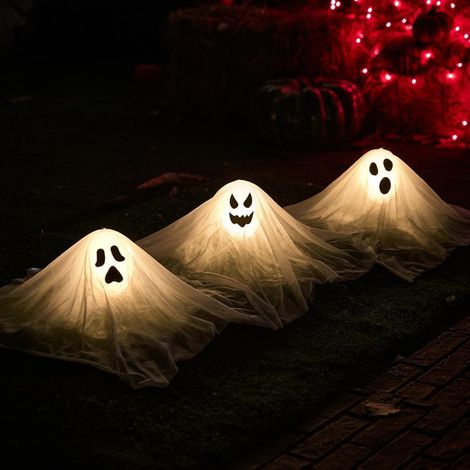 3 piquets fantômes Lumineux (1/5)