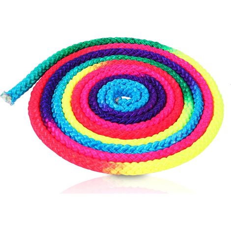 Rhythmic Gymnastics Rope, Skipping Rope for Rhythmic Gymnastics, Training Rope Fitness Ropes Gymnastics Equipment Competition Arts Training Rope (1/5)