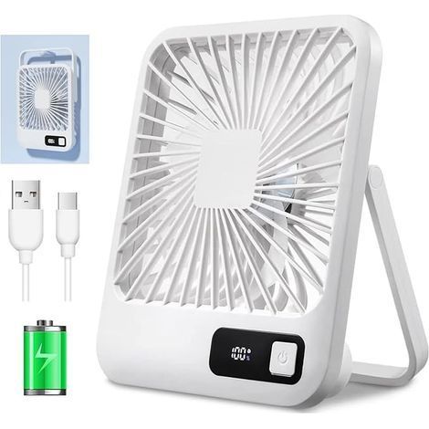 Ventilateur de bureau à piles (1/5)