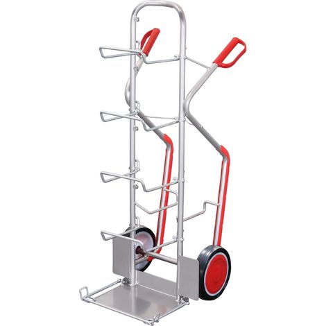 VARIOfit Wasserflaschenkarre Aluminium mit Luftbereifung (1/5)