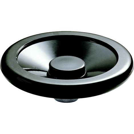 Volant de manœuvre RS PRO 160mm, 40mm Ø de montage en Phénoplaste ( Prix pour 1 ) (1/2)