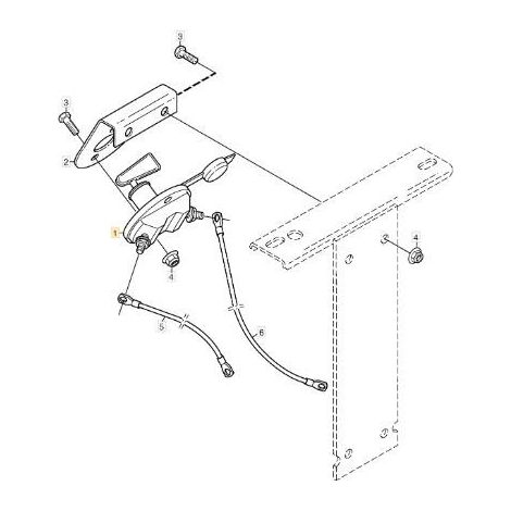 INTERRUPTOR PRINCIPAL ORIGINAL STIGA - 9400-0316-01