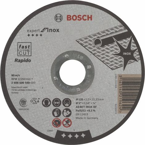 Bosch 125mm Rapido Long Life Inox & Metal Cutting Disc