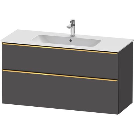 D-Neo Duravit Meuble sous-lavabo suspendu, 1210x625x462mm, 1