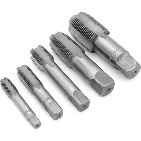 Filetage de Tuyau BSP 55 Degrés Plug Tap G1/8 G1/4 G3/8 G1/2 G3/4-5Pcs
