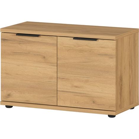 Banc à chaussures couleur bois TIMO (1/5)