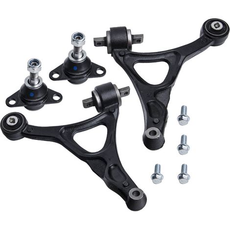 4X FRONT L & R LOWER WISHBONE CONTROL ARMS KIT FOR VOLVO XC90 30645845 30645846 (1/5)