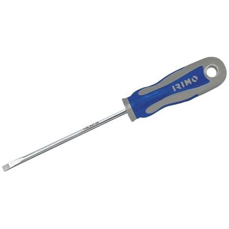 IRIMO - Tournevis pour vis à fente, idéal pour électricien - Pointe: 0,4 X 2,5mm - Lame: 75 mm
