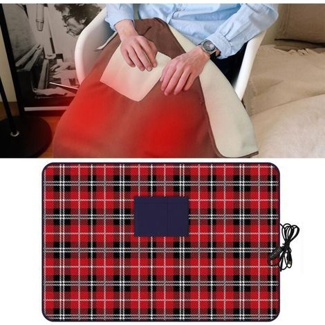 Couverture Chauffante USB Pour Voiture Châle Électrique Pliable Pour Genoux Voyage Et Camping (1/4)