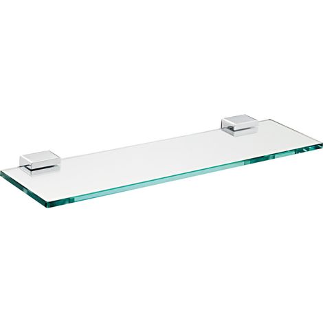 Estante emco system2, cristal transparente, 500x100mm, cromado, (1/2)