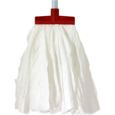 Tête de balai non tissée RS PRO Rouge pour Code poignée : 2187727 ( Prix pour 1 )