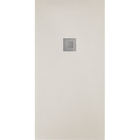Piatto doccia effetto pietra 70x170 Crema marmoresina  pieno Piletta inclusa (1/3)