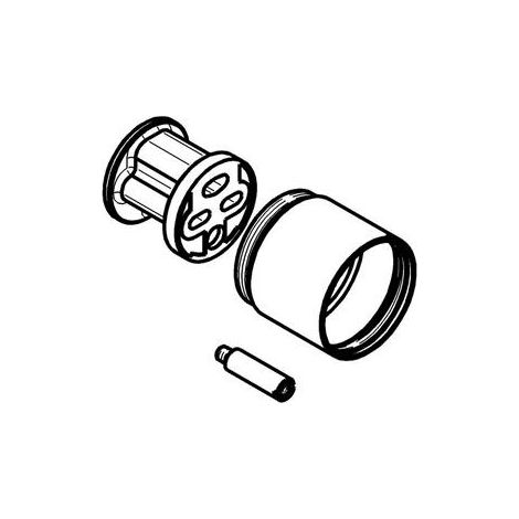 Verlängerungsset 440351 30mm 1/2'' für Unterputz-Brausebatterien (1/4)