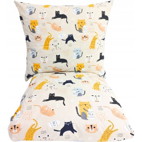 Kinderbettwäsche 120x160 für Mädchen und Jungen, 100% robuste Baumwolle