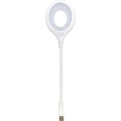 Lampe LED De bureau ultralégère, Portable, pliable librement, USB, anneau lumineux Non stroboscopique (1/5)