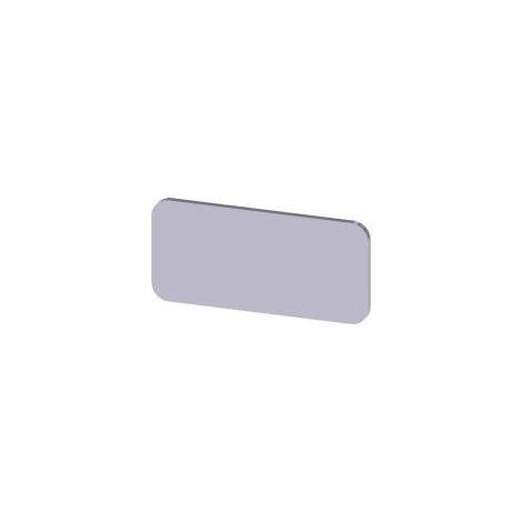 Siemens SIRIUS ATC Plaquita 12,5 x 27 mm Pt. Lettera Nero scritta utente