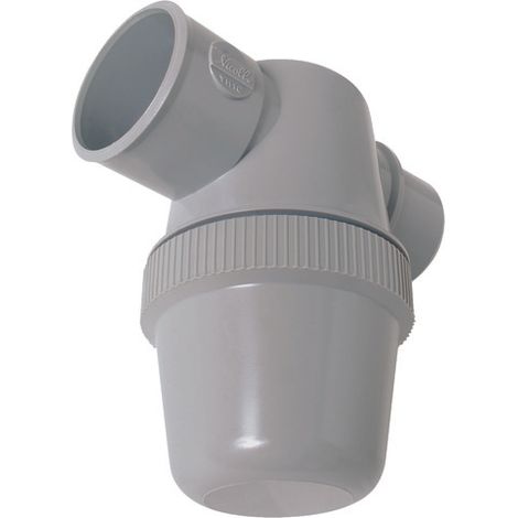 Siphon parcours Horizontal PVC 50 Nicoll -NF-  Le lot de 10