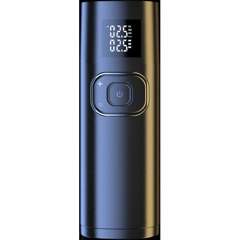 Vehicle-mounted dual-display intelligent wireless air pump for inflating balls, bicycles, motorcycles, and car tires. (1/4)